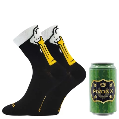 Ponožky pánské letní PIVOXX s obrázky PIVA vzor C
