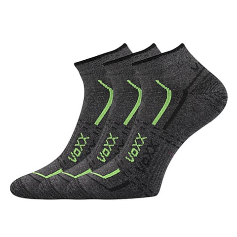 Ponožky VoXX REX 11 tmavě šedá melé 39-42 (26-28)