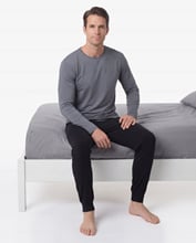 Pánské dlouhé pyžamo GINO 79207P