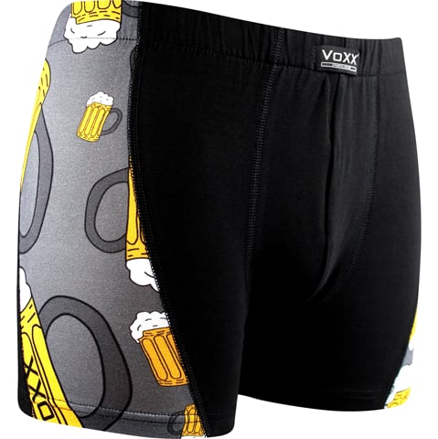 Boxerky KAMIL image PIVO PIVO VELKÉ tmavě šedá