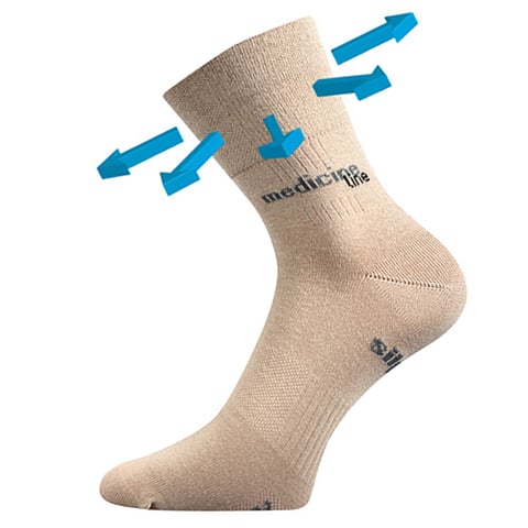 Zdravotní ponožky VoXX MISSION béžová 43-46 (29-31)