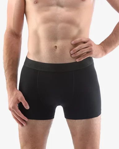 Pánské boxerky s kratší nohavičkou GINO 73126P černá XL/XXL