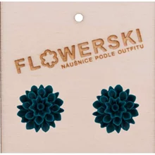 Náušnice - FLOWERSKI DEEP FOREST