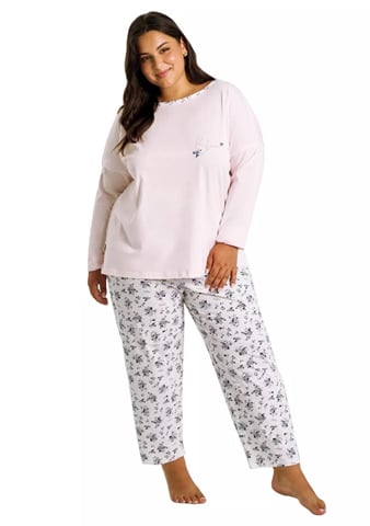 Dámské nadměrné pyžamo Ella 3465/3466 TARO