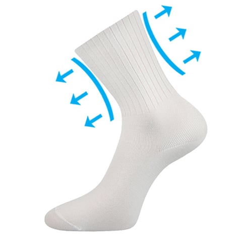 Zdravotní ponožky DIARTEN bílá 35-37 (23-24)