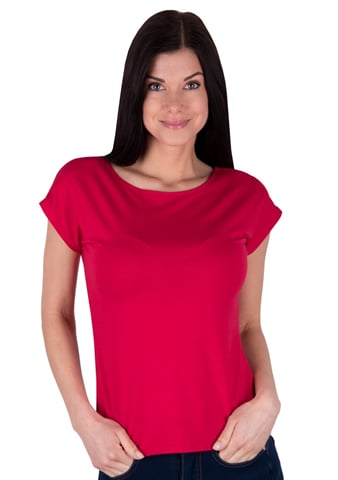 Dámské tričko Kiti 2023 BABELL červená tmavá 3XL