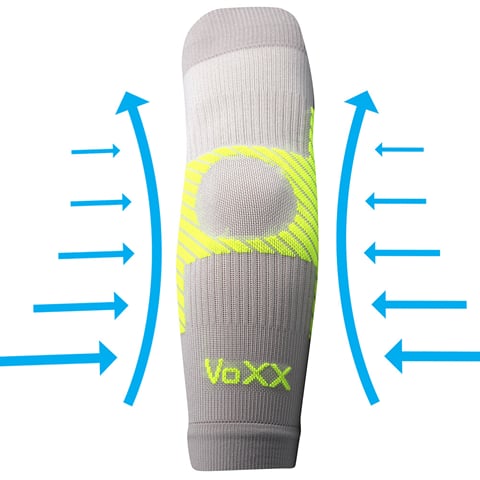 Kompresní návlek VOXX Protect loket světle šedá S-M