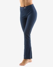 Dámské kalhoty zvonové zkrácená délka GINA 96000P