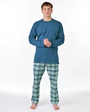 Pánské dlouhé pyžamo GINO 79193P