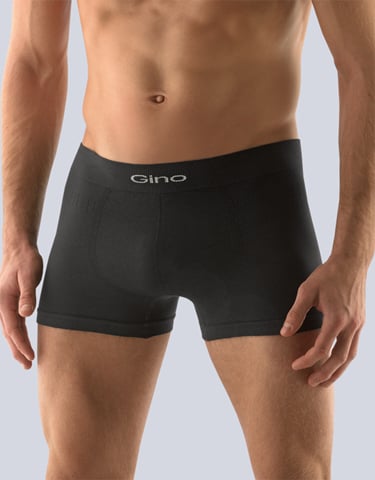 Pánské boxerky s kratší nohavičkou GINO 53000P černá L/XL