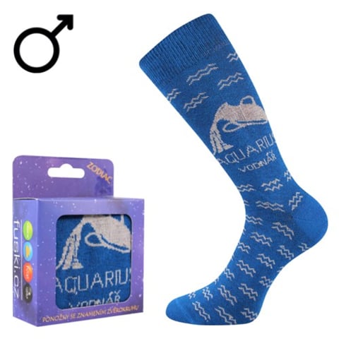 Ponožky se znamením - ZODIAC VODNÁŘ pánské