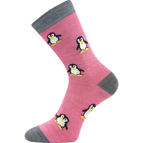 Dětské ponožky VoXX PENGUINIK růžová