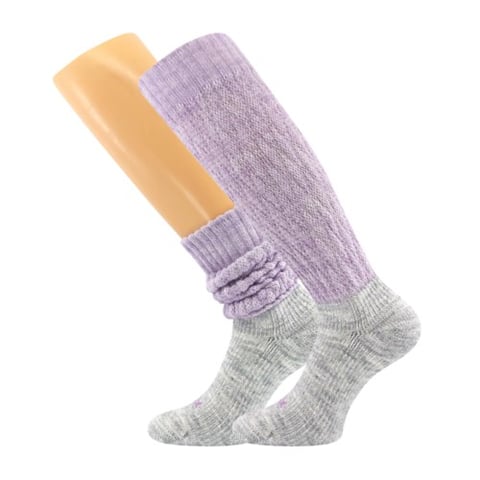 Podkolenky VoXX NARVIK světle fialová