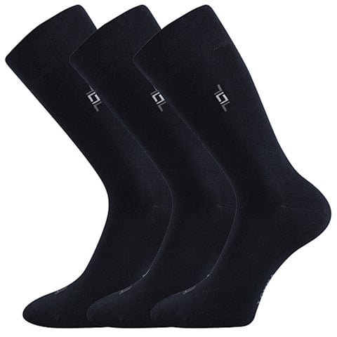 Společenské ponožky DESPOK tmavě modrá 47-50 (32-34)