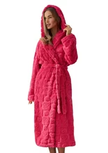 Dámský župan Valentine long raspberry L&L