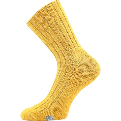 Silné merino ponožky VoXX FORDE tmavě žlutá