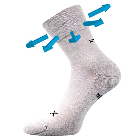 Ponožky ENIGMA Medicine VoXX světle šedá 35-38 (23-25)