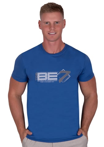 Pánské tričko 857 TDS modrá L