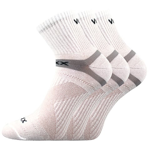 Ponožky na kolo REXON bílá 35-38 (23-25)