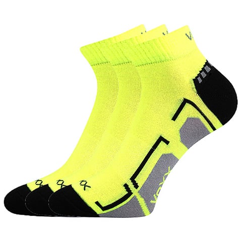 Ponožky VoXX FLASH neon žlutá 35-38 (23-25)