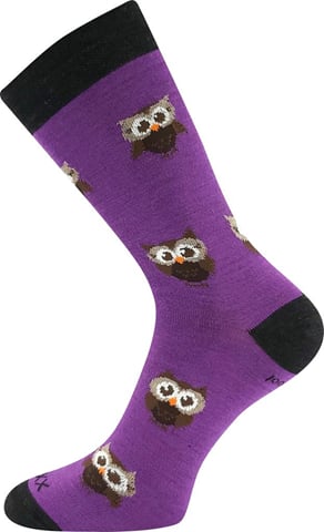 Dámské ponožky VoXX BUBO fialová 39-42 (26-28)