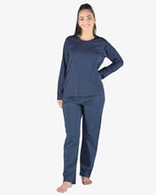 Dámské pyžamo dlouhé GINA 19153P