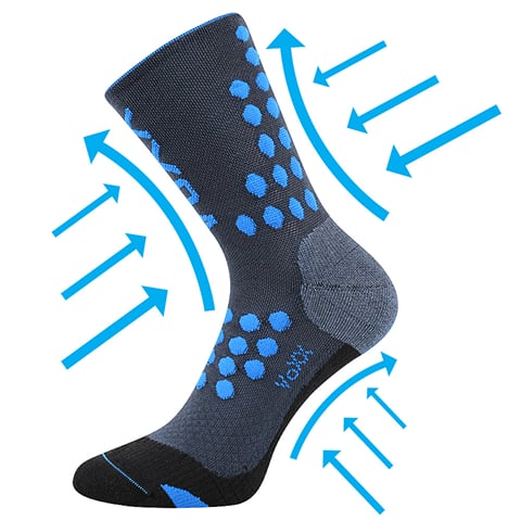Kompresní ponožky VoXX FINISH tmavě modrá 43-46 (29-31)