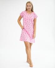 Dámská noční košilka krátký rukáv GINA 19132P