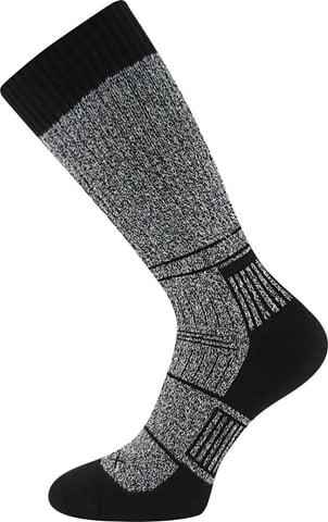 Ponožky VoXX CARPATIA černá melé 39-42 (26-28)