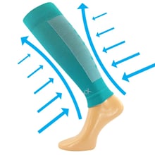 Kompresní návlek VoXX FORMIG - lýtko tmavě tyrkysová