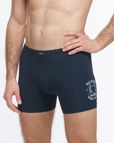 Pánské boxerky s delší nohavičkou GINO 74177P