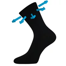 Ponožky Lonka DRBAMBIK černá