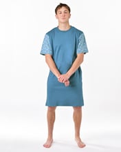 Pánská noční košile krátký rukáv GINO 79202P