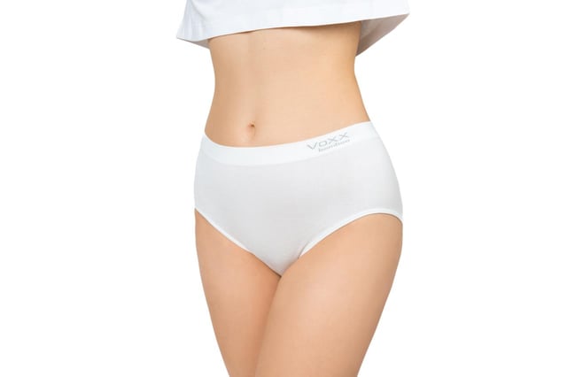 Dámské kalhotky BambooSeamless 004 bílá XL-XXL