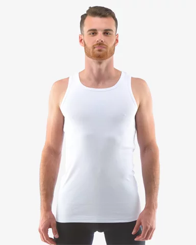 Pánský nátělník GINO 78002P bílá M