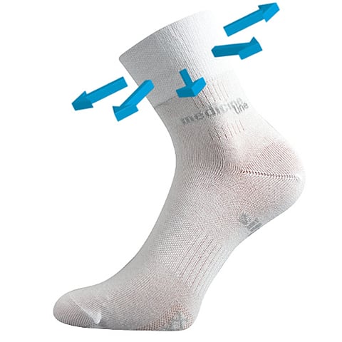 Zdravotní ponožky VoXX MISSION bílá 39-42 (26-28)