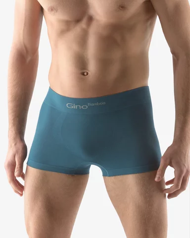 Pánské boxerky s kratší nohavičkou GINO 53004P petrolejová S/M