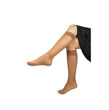 Punčochové podkolenky LADY KNEE SOCKS 17 DEN / 2 páry opal