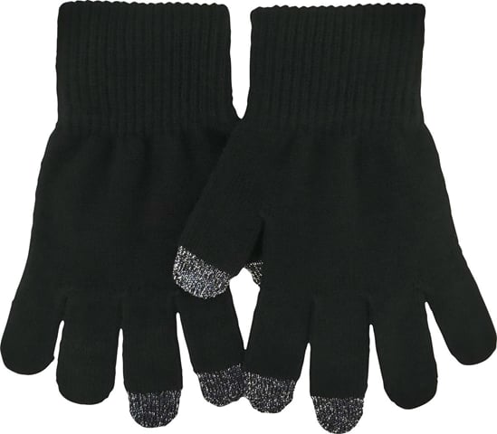 Dotykové rukavice TOUCH 01 černá dámská