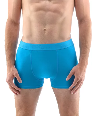 Pánské boxerky s kratší nohavičkou GINO 73126P dunaj XL/XXL