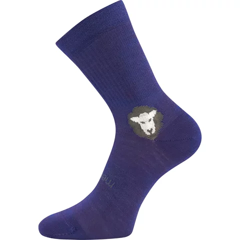 Ponožky VoXX BAREFOOTAN MERINO fialová