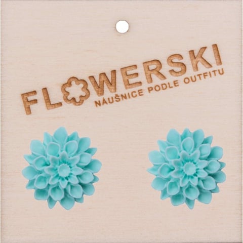 Náušnice - FLOWERSKI FRESH MINT