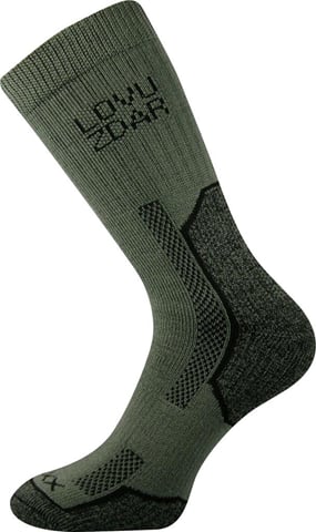 Termo ponožky VoXX LOVAN tmavě zelená 39-42 (26-28)