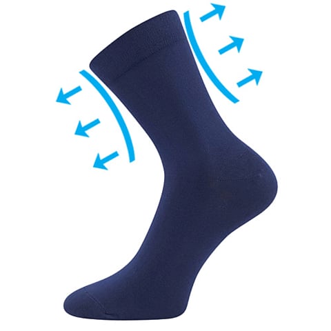 Ponožky Lonka DRMEDIK tmavě modrá 39-42 (26-28)