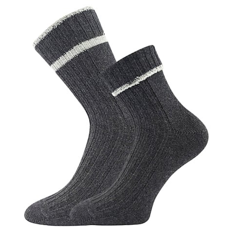 Dámské ponožky VoXX CIVETTA antracit melé 39-42 (26-28)