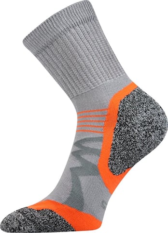 Tenisové ponožky VoXX SIMPLEX světle šedá 43-46 (29-31)