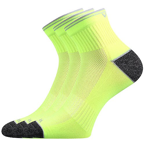 Reflexní ponožky RAY neon žlutá 35-38 (23-25)
