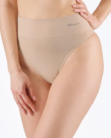 Dámská klasická tanga se širokým bokem GINA 05015P béžová L/XL