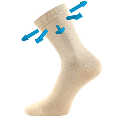 Ponožky Lonka DRBAMBIK béžová 39-42 (26-28)