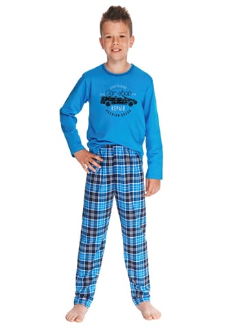Chlapecké pyžamo Mario 2650/2651/21 TARO modrá 086
